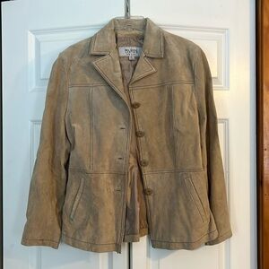 Wilson Leather suede jacket New without tags size L
